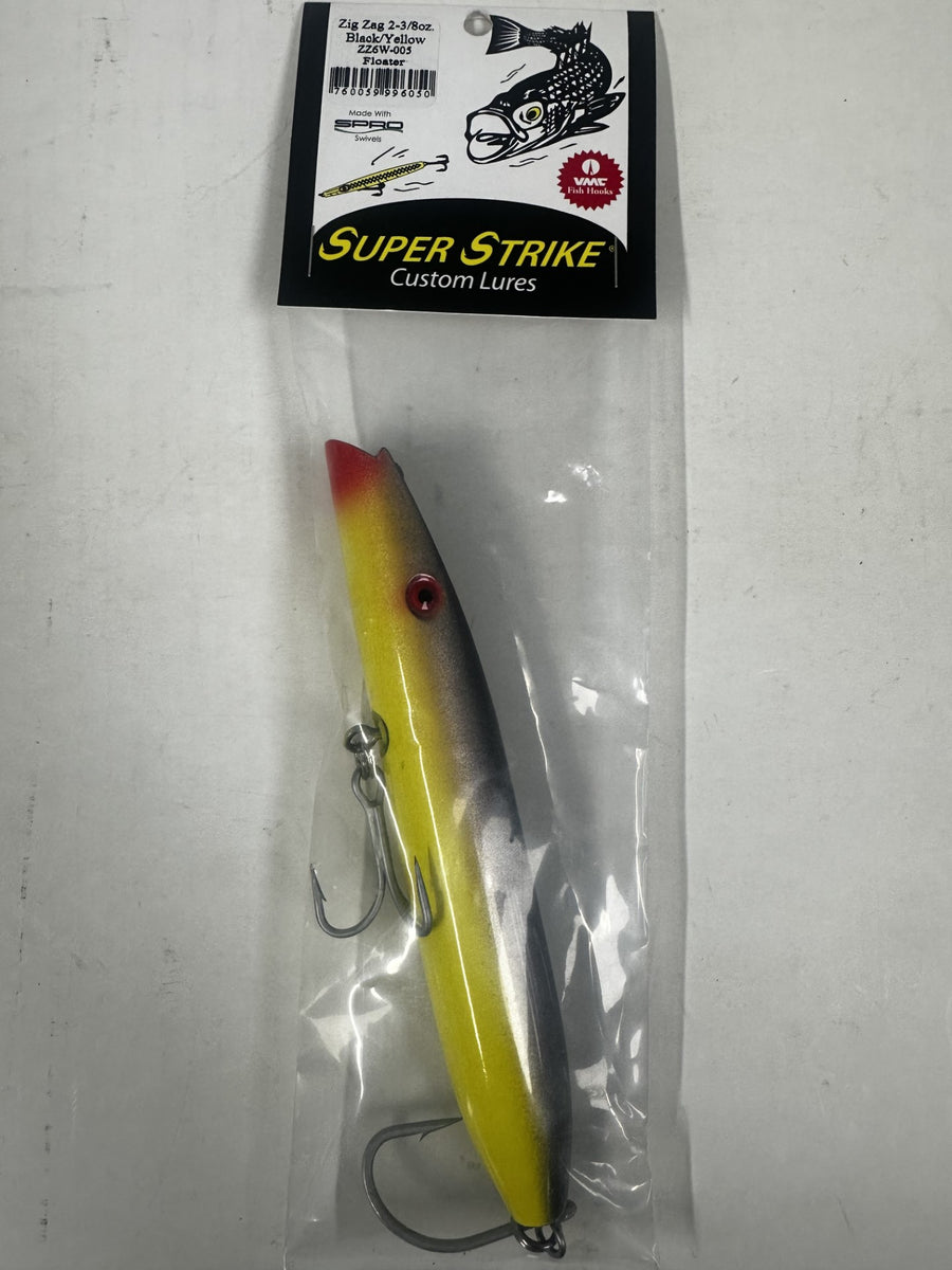 Super Strike Zig Zag 2 3/8 Darter Parrot – J & J Sports Inc.-Bait &  Tackle-Fishing Long Island