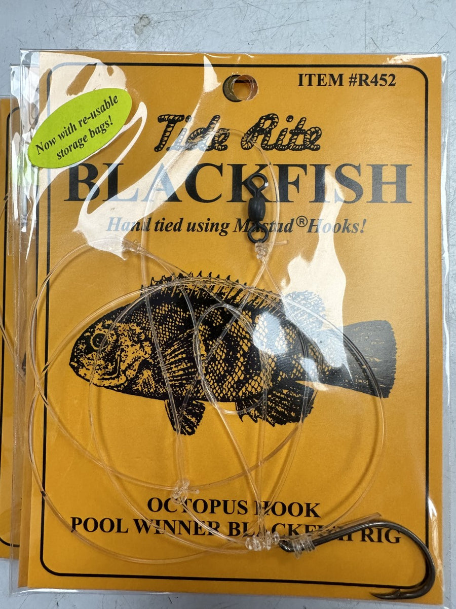 Tide Rite Blackfish Snelled Hooks (6pc) – J & J Sports Inc.-Bait &  Tackle-Fishing Long Island