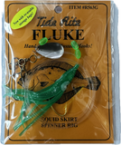 TIDE RITE R563 Wide Gap Hook Squid Skirt Spinner Fluke Rig