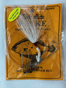 Tide Rite R558W Beak Hook Bucktail Spinner Fluke Rig