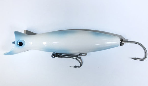Translucent Blue Super Strike Popper Fishing Lure - J&H Tackle 
